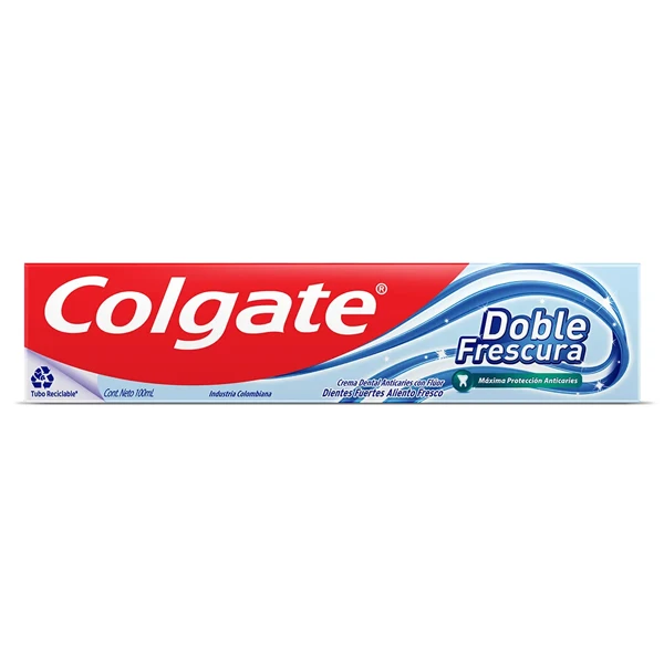 Crema Colgate Doble Frescura de 100 ml