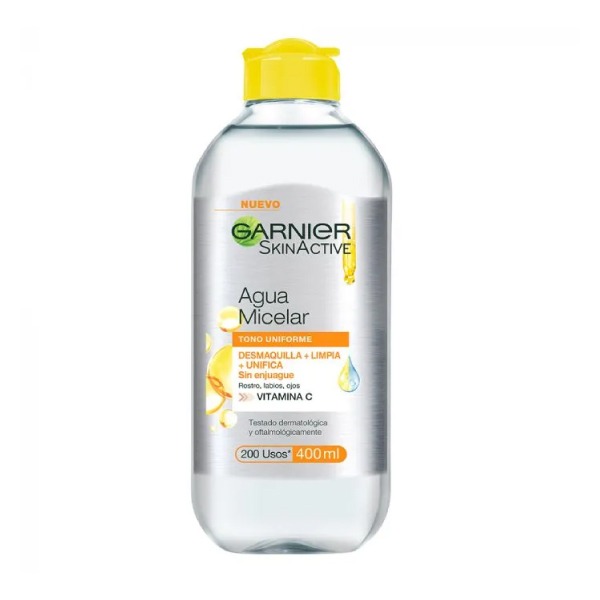 Agua micelar aclarante Garnier de 400 ml