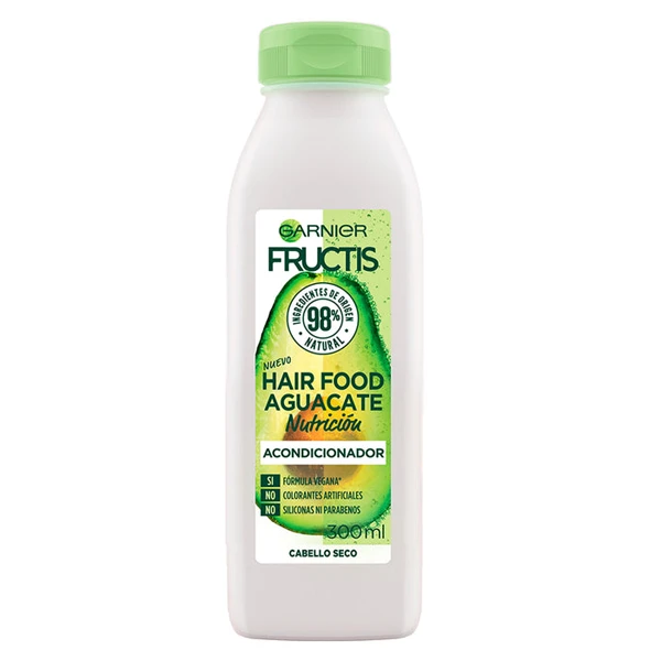 Acondicionador Garnier Fructis Aguacate en pote de 300 ml