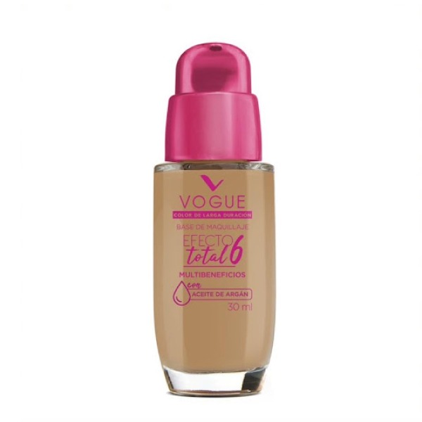 Base vogue efecto total 6 de bronce