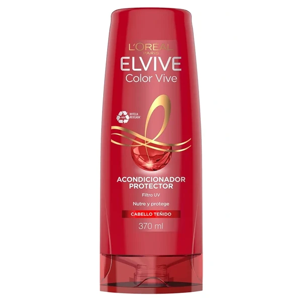 Acondicionador Elvive color vive en pote de 370 ml