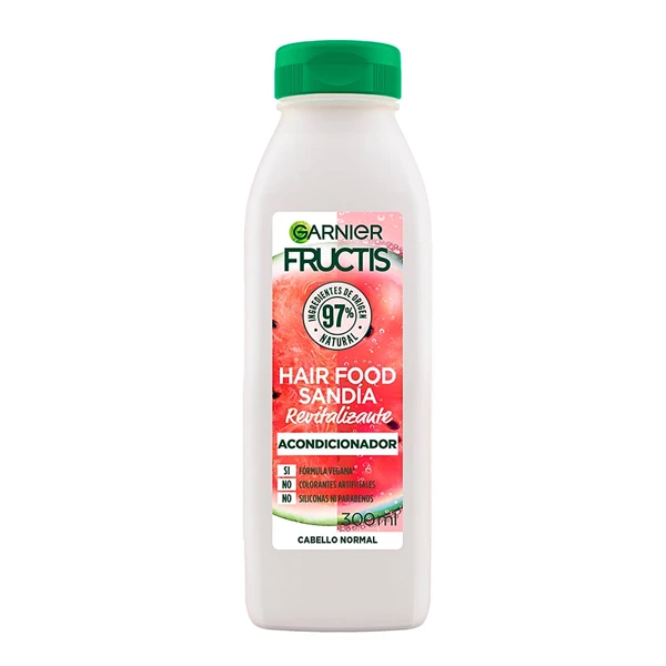 Acondicionador Garnier Fructis Sandía Revitalizante en pote de 300 ml