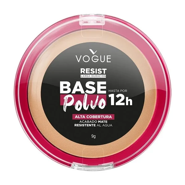 Base en polvo Vogue Resist color avellana