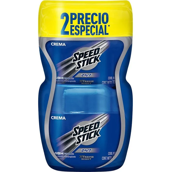 Desodorante en crema Speed Stick de 100 gr por 2 unidades