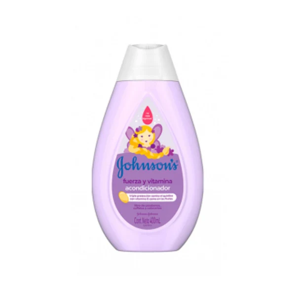 Acondicionador Johnson Fuerza y Vitaminas en pote de 400 ml