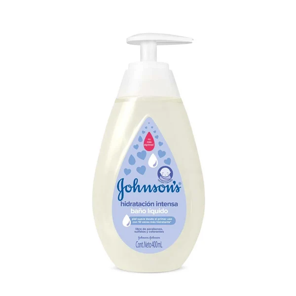 Baño líquido Johnson's hidratación intensa en pote de 400 ml