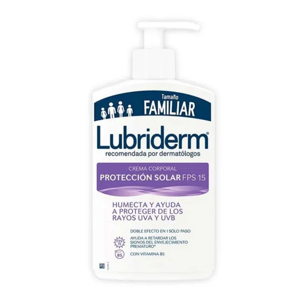Crema protección solar UV Lubriderm de 946 ml