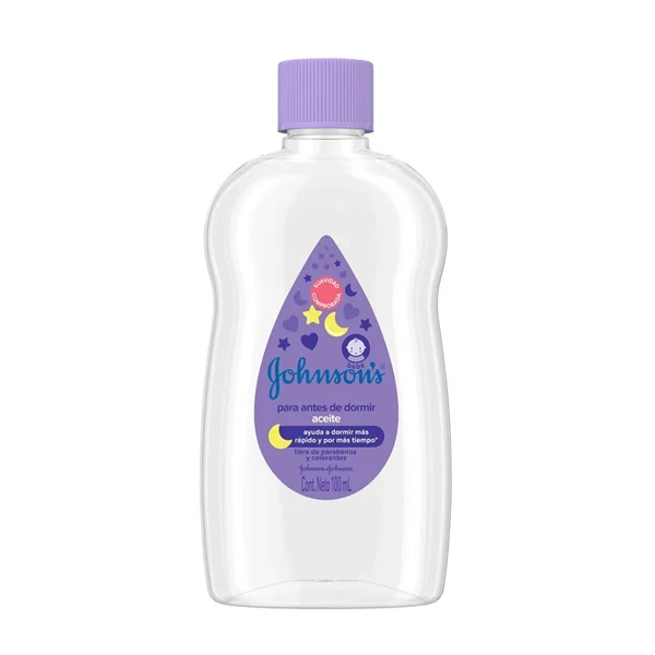 Aceite Johnson antes de dormir frasco de 100 ml