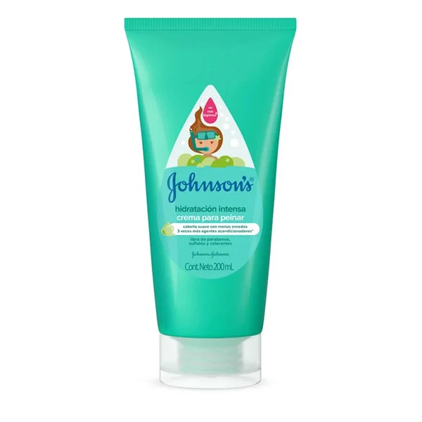 Crema para peinar hidratación Johnsons de 200 ml