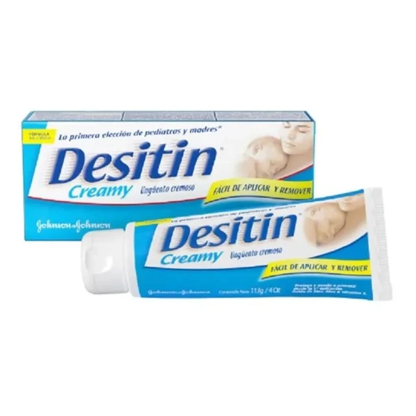 Crema antipañalitis Desitin de 113 gr