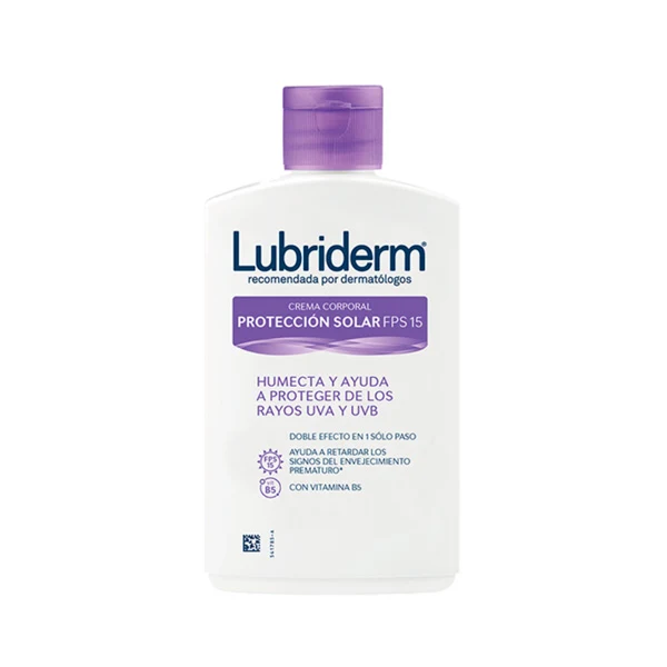 Crema protección solar UV Lubriderm de 120 ml