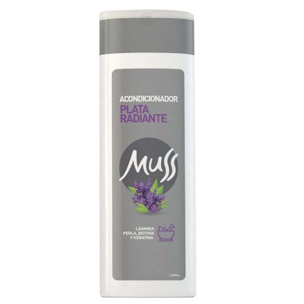 Acondicionador Muss plata de 400 ml