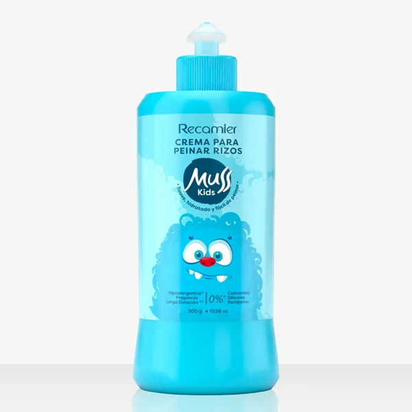 Crema de peinar Muss Kids Rizos en pote de 300 ml