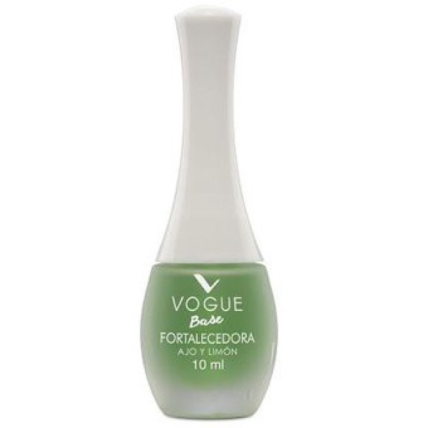 Base de uñas vogue fantastic fortalecedora ajo y limón de 10 ml