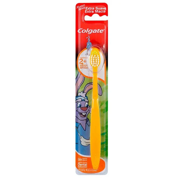 Cepillo Colgate Dr. Conejo para mayores de 2 años en empaque de 12 unidades