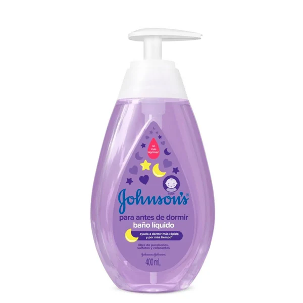 Baño líquido Johnsons Bed Time de 400 ml